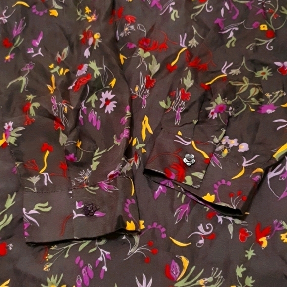 SEE BY CHLOE Silk Shift Floral Dress - Picture 4 of 5